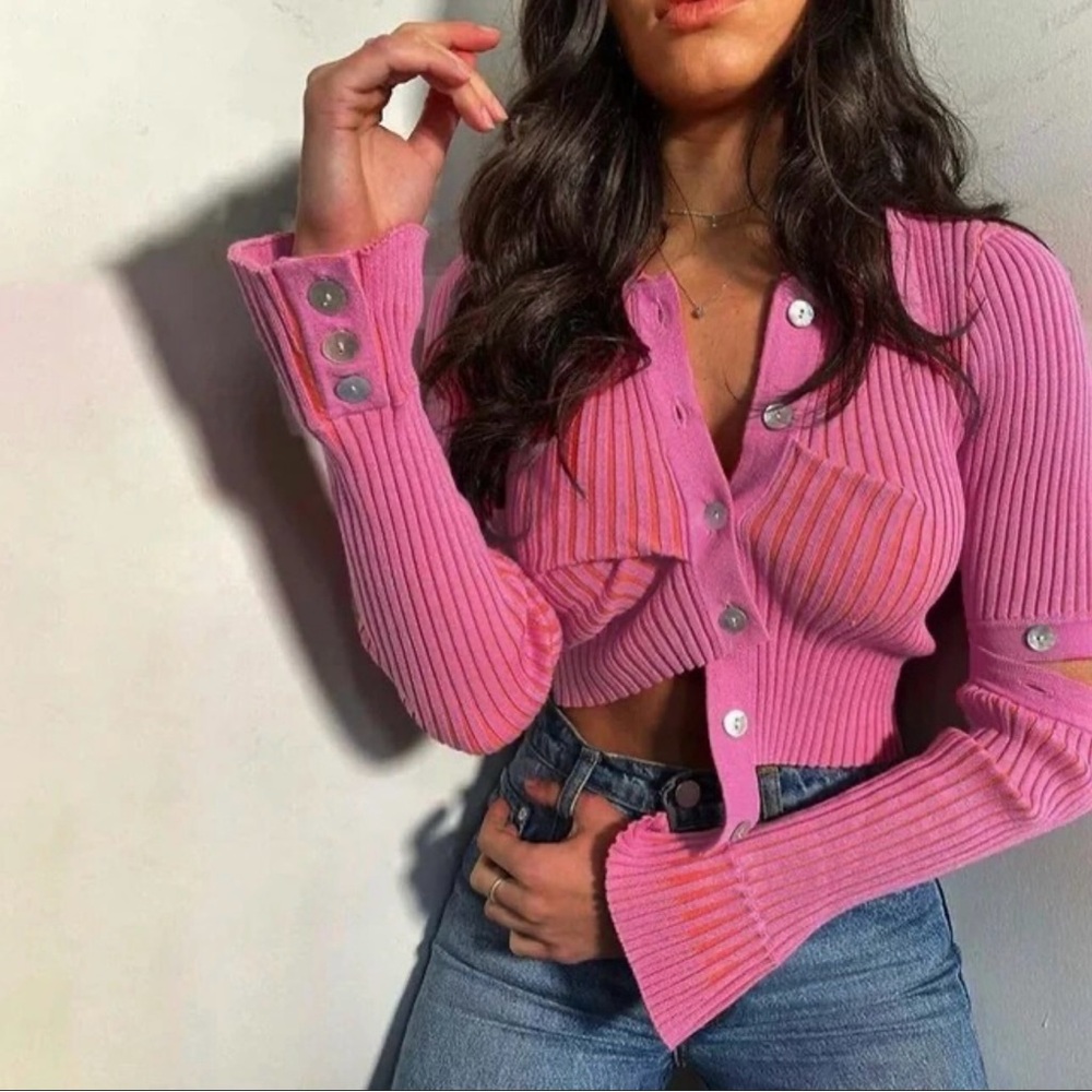 Pink Asymmetrical Top